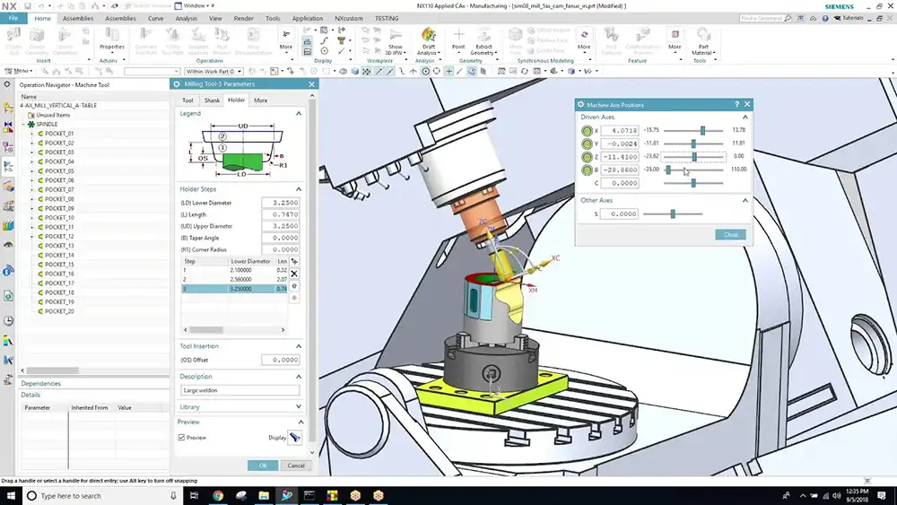 اموزش جامع تخصصی siemens plm nx اموزشگاه مهرگان اصفهان