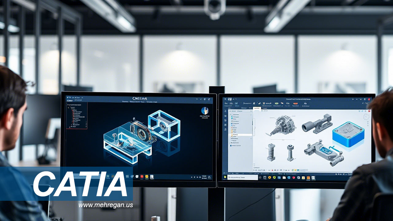 دوره سطح‌سازی CATIA - مهرگان اصفهان