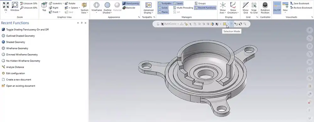 آموزش جامع mastercam فرز آموزشگاه مهرگان اصفهان