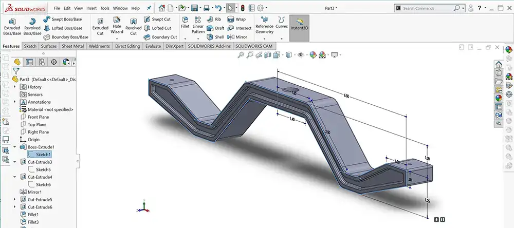 اموزش کاربردی solidworks پیشرته مجتمع اموزشی مهرگان اصفهان