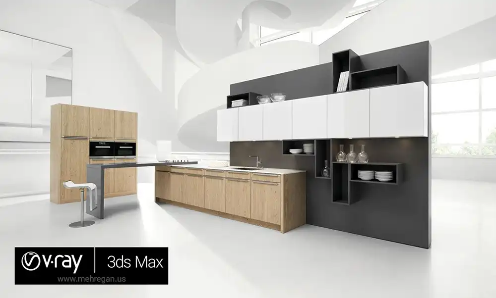 آموزش مدلسازی با V-Ray-و 3Ds-Max آموزشگاه مهرگان اصفهان